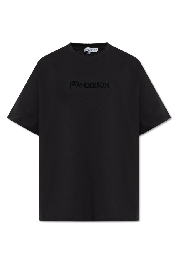 Tシャツ・カットソー JW ANDERSON Men T-shirt Black JT0258PG1510 999 JW Anderson T-shirt with logo | Men's Clothing | Vitkac